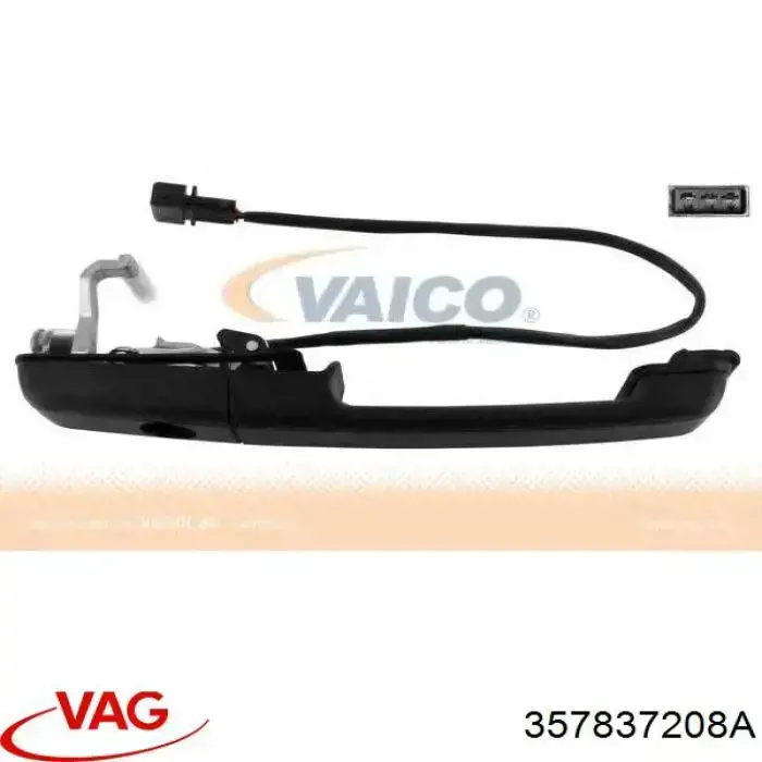Manija exterior derecha de puerta delantera VAG 357837208A precio, desde 17,48 EUR