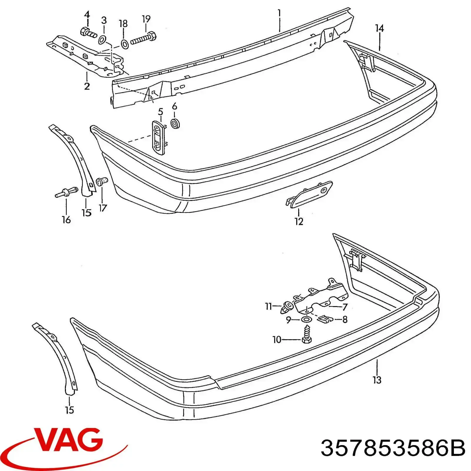 Comprar 357853586B VAG 