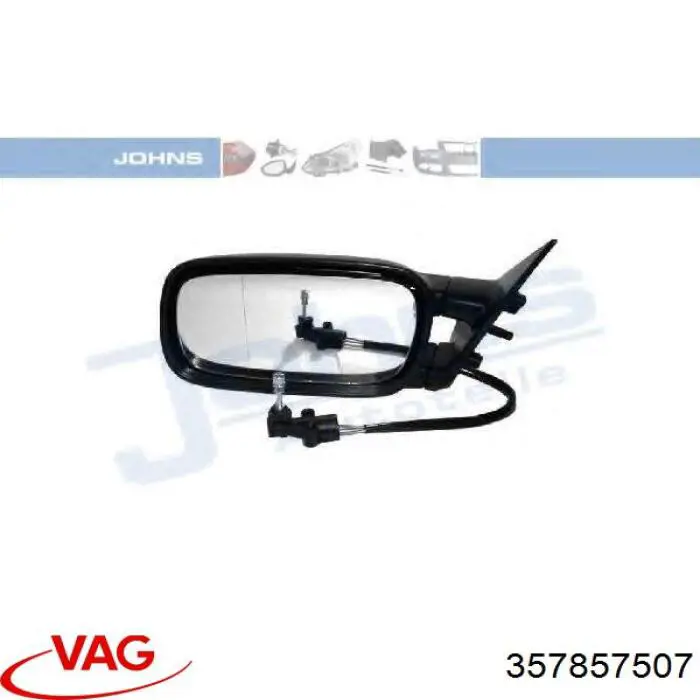 Carcasa interior del espejo retrovisor izquierdo VAG 357857507 precio, desde 55,96 EUR