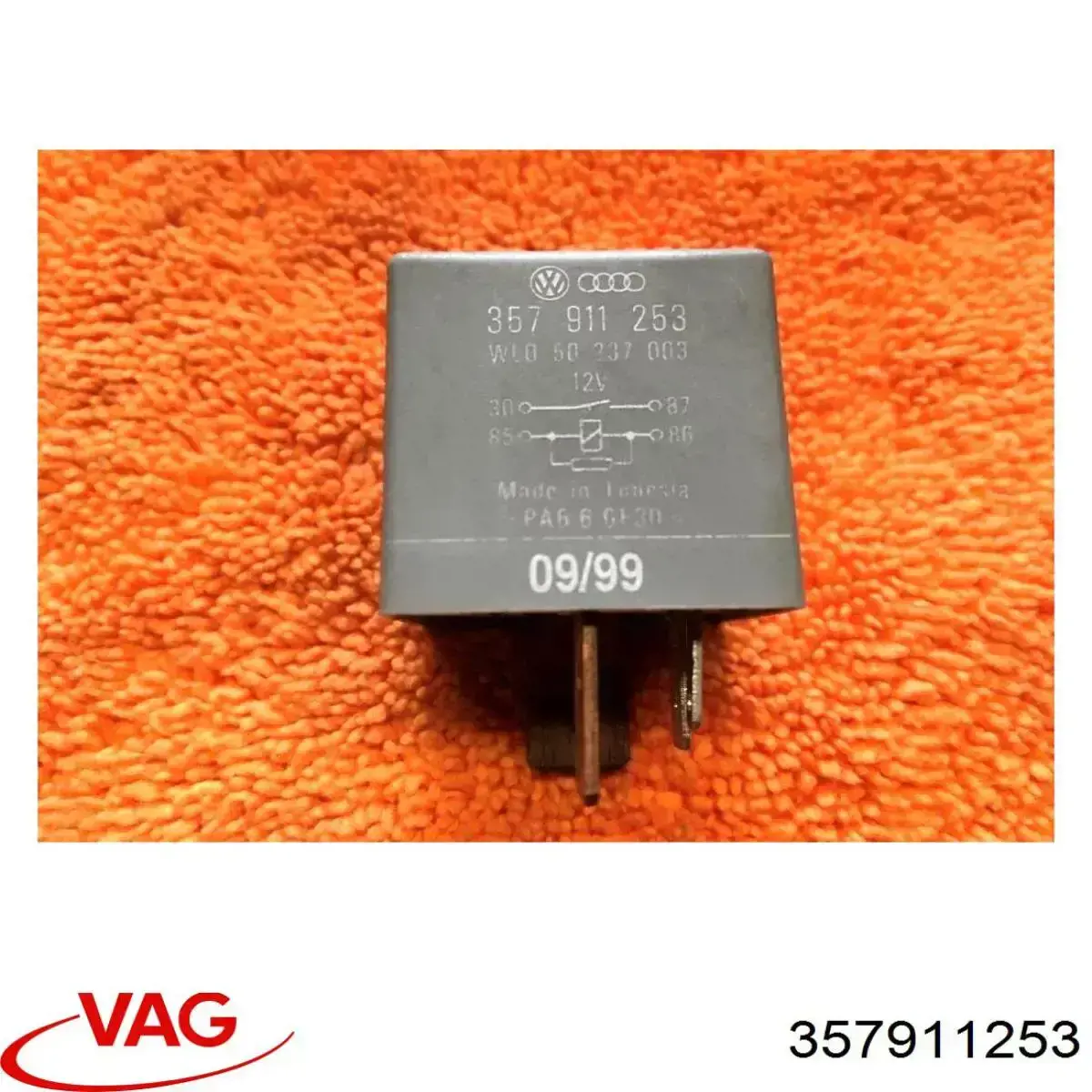 357911253 VAG Relé de bujías incandescentes