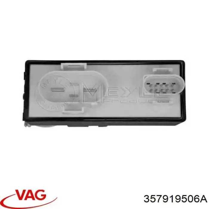 Regulador de velocidad del ventilador de refrigeración (unidad de control) 357919506A VAG