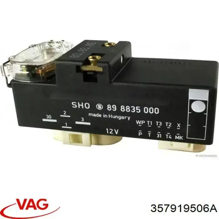 357919506A VAG control de velocidad de el ventilador de enfriamiento (unidad de control)