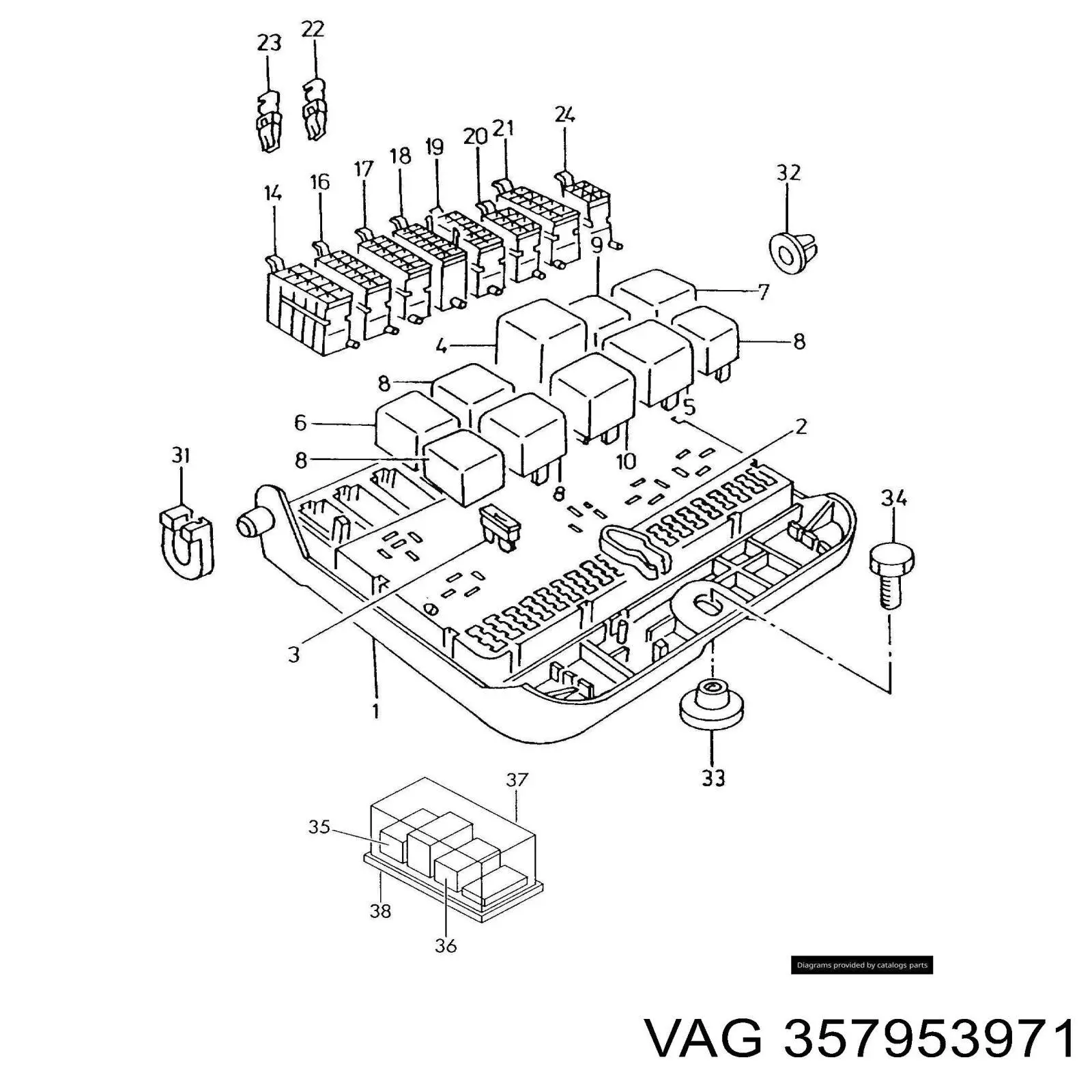  VAG 357953971 precio, desde  