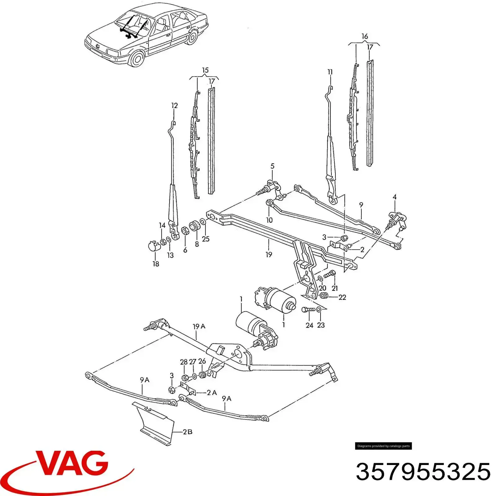  VAG 357955325 precio, desde 15,85 EUR