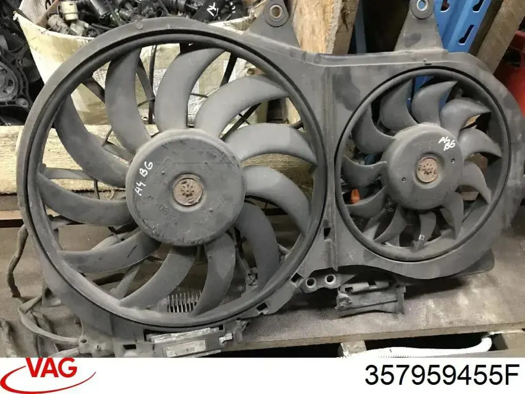 Ventilador del motor 357959455F VAG