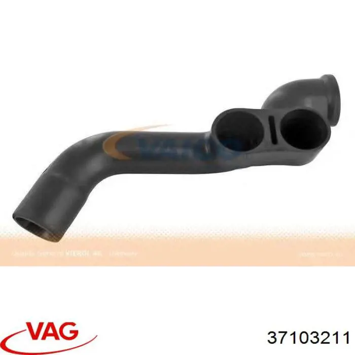 37103211 VAG manguera tuberia de radiador (gases de escape)