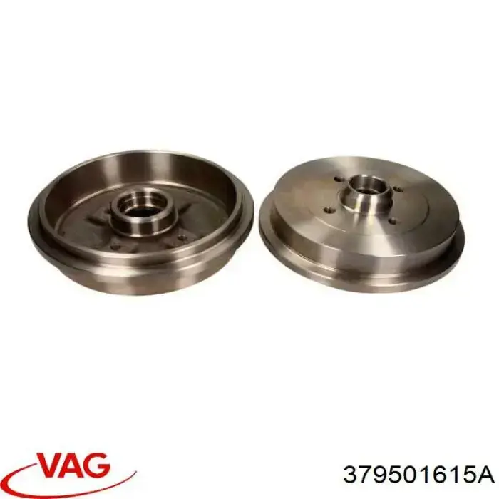 Tambor de freno trasero VAG 379501615A precio, desde 23,35 EUR