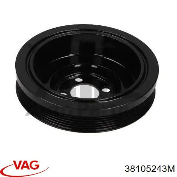 Polea del cigüeñal VAG 38105243M precio, desde 61,03 EUR