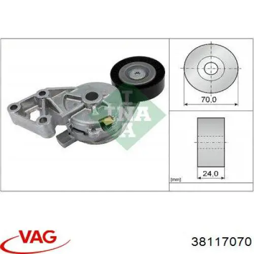 Junta de radiador de aceite VAG 38117070 precio, desde 1,93 EUR