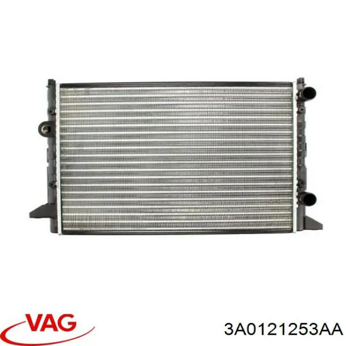 3A0121253AA VAG radiador
