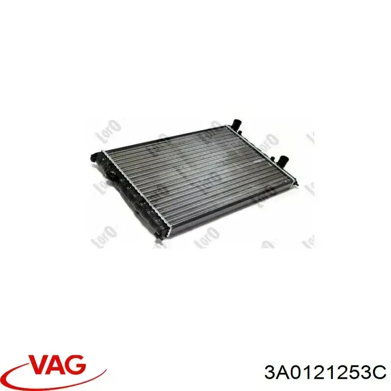 Radiador de água VAG 3A0121253C