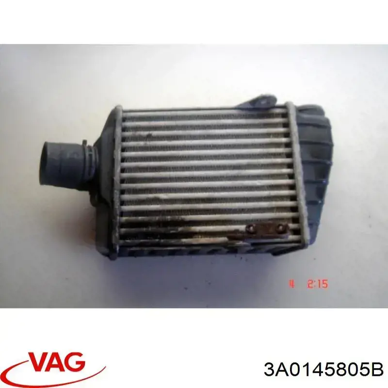 3A0145805B VAG radiador de aire de admisión