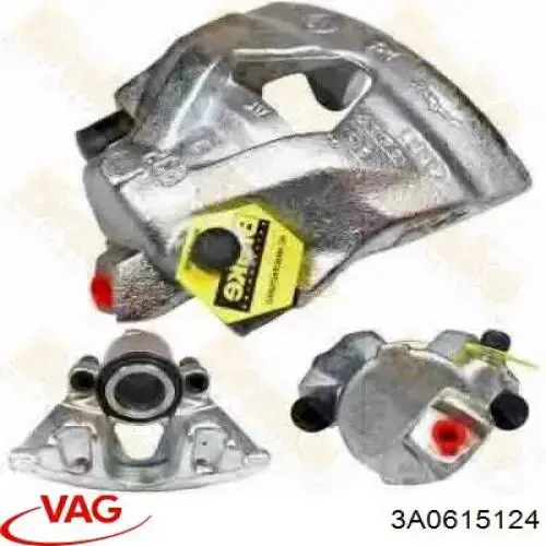 Pinza de freno delantera derecha VAG 3A0615124 precio, desde 55,18 EUR