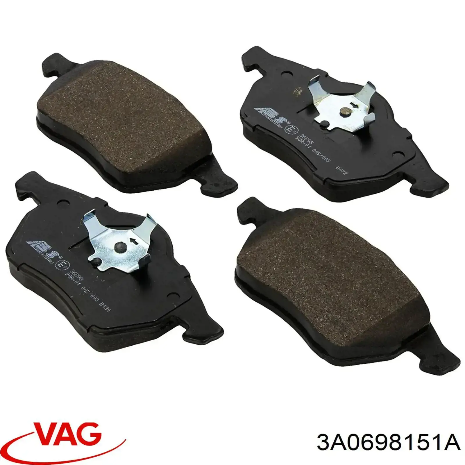 Pastillas freno delanteras VAG 3A0698151A precio, desde 33,28 EUR