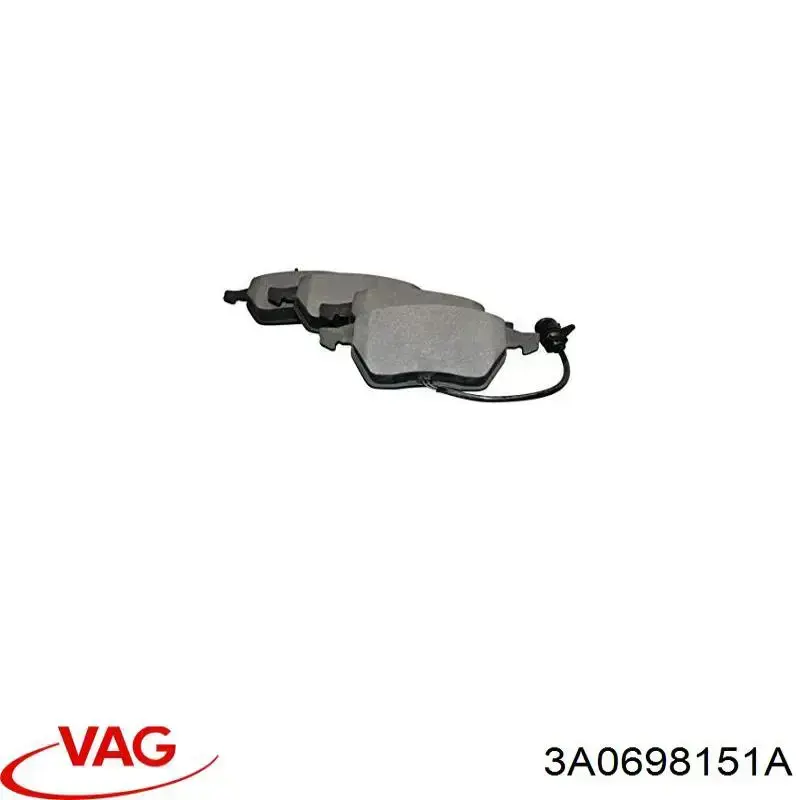 Comprar 3A0698151A VAG Pastillas delanteras de freno
