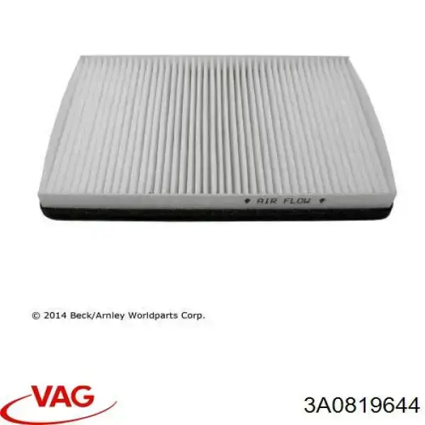 Filtro de polen VAG 3A0819644