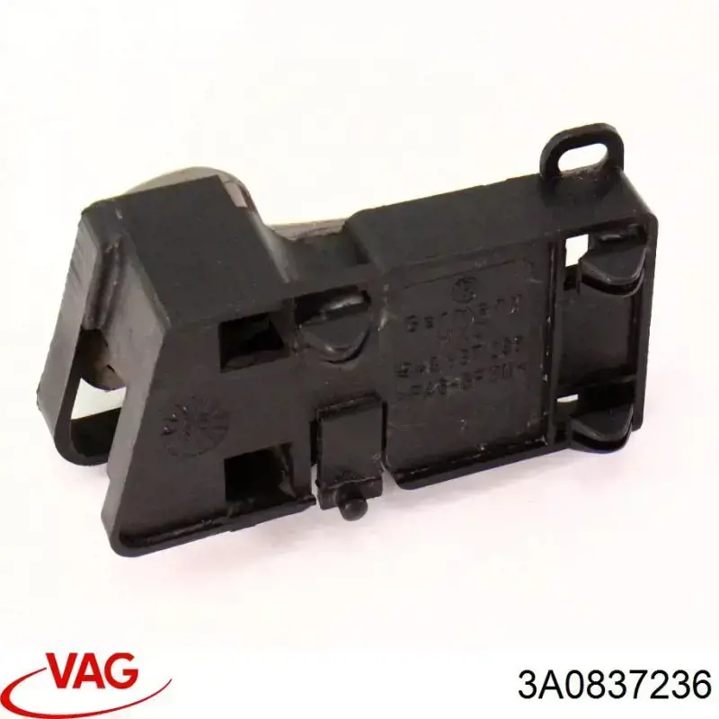 3A0837236 VAG Manija interior derecha delantera/trasera de puerta