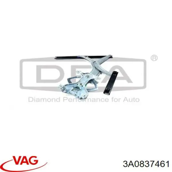 Mecanismo de elevalunas VAG 3A0837461