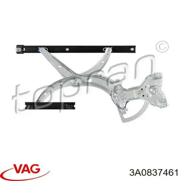 Mecanismo elevalunas delantero izquierdo VAG 3A0837461 precio, desde 46,13 EUR