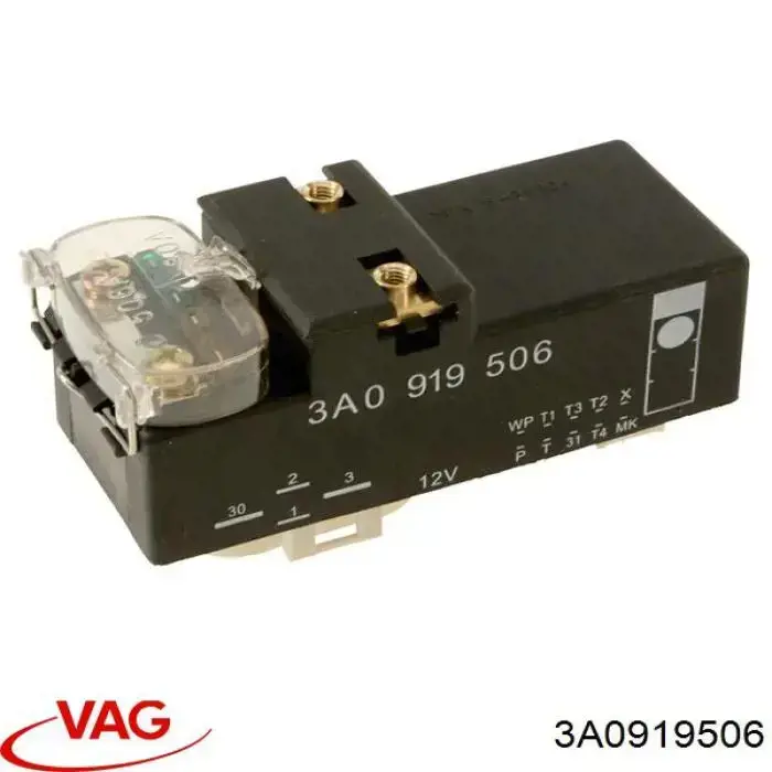 Comprar 3A0919506 VAG Regulador de velocidad del ventilador de refrigeración (unidad de control)
