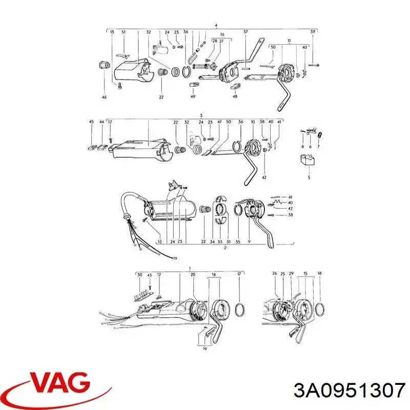  VAG 3A0951307 precio, desde 33,28 EUR