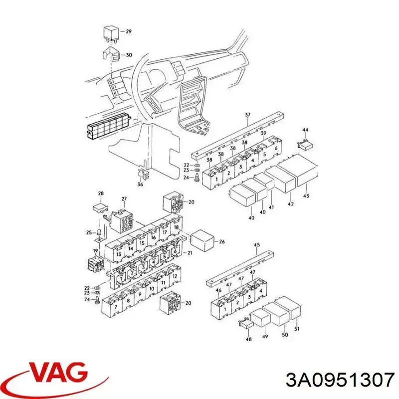 3A0951307 VAG 