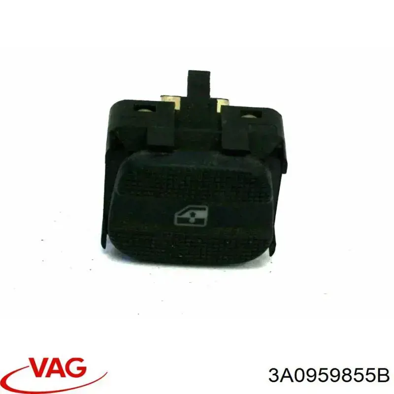 Botón de elevalunas delantero derecho 3A0959855B VAG