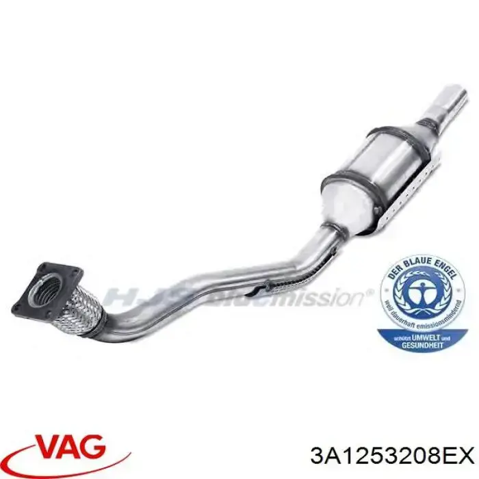 Comprar 3A1253208EX VAG Silenciador delantero
