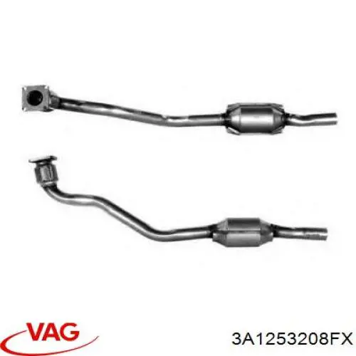 Comprar 3A1253208FX VAG Silenciador delantero