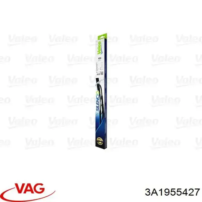 Escobilla del limpiaparabrisas del lado del conductor 3A1955427 VAG