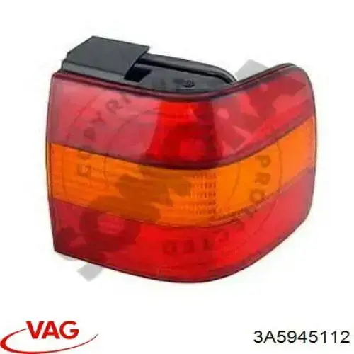 Comprar 3A5945112 VAG Piloto trasero exterior derecho