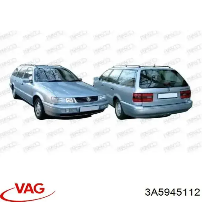 Piloto trasero exterior derecho VAG 3A5945112 precio, desde 49,29 EUR