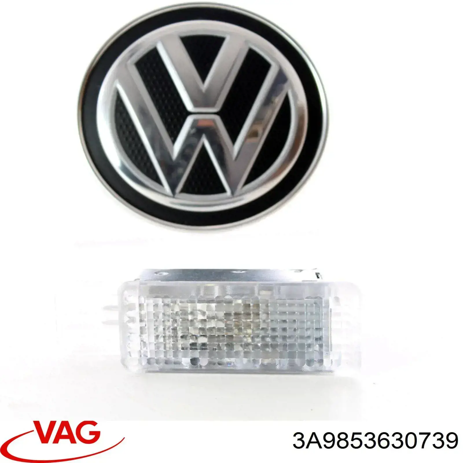 Logo VAG 3A9853630739 precio, desde  EUR