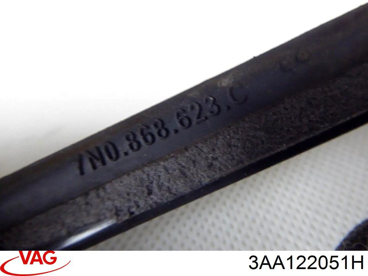 Manguera de radiador arriba VAG 3AA122051H