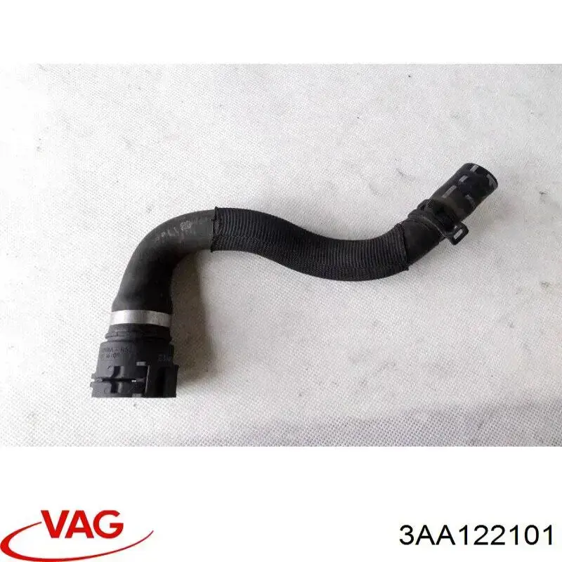 Manguera de radiador arriba Volkswagen Passat (B7, 362)