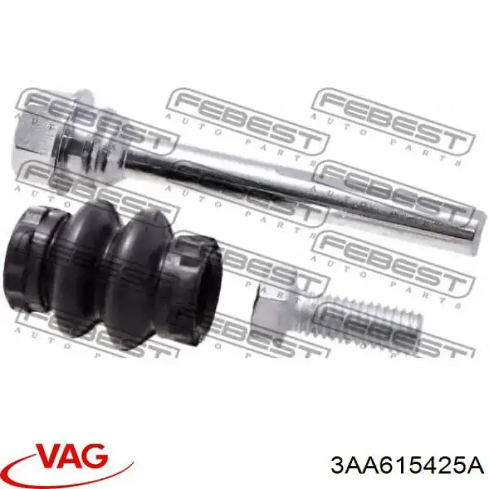 3AA615425A VAG soporte, pinza de freno trasera