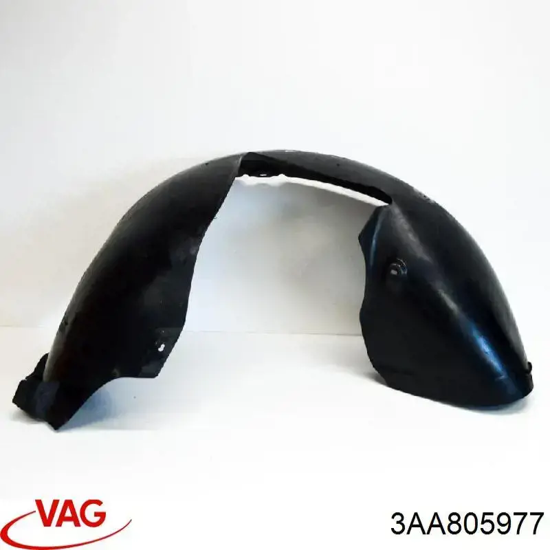 Comprar 3AA805977 VAG Guardalodos interior izquierdo, guardafango delantero