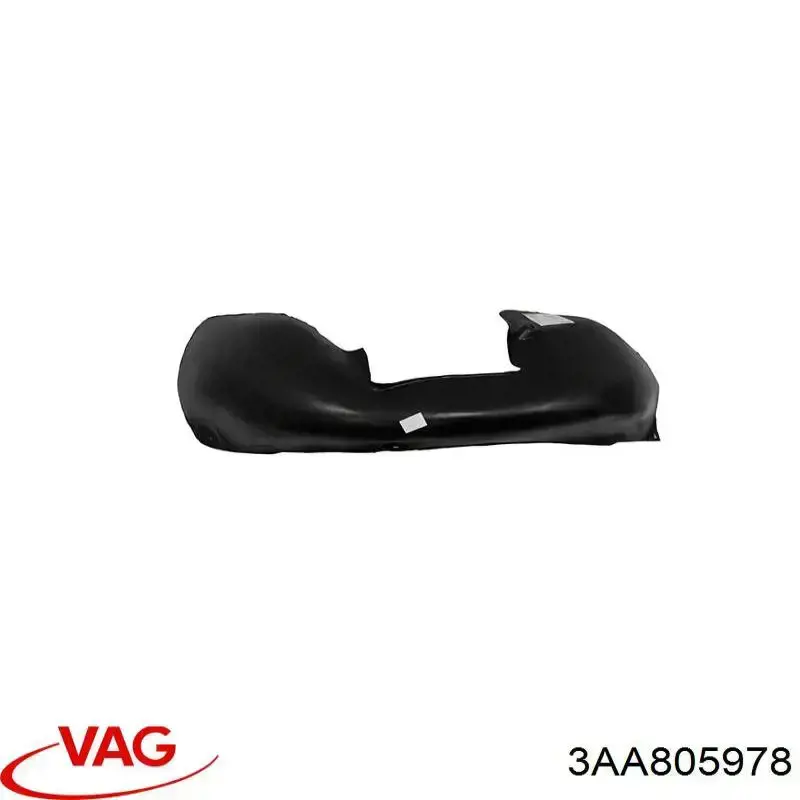Guardabarros interior derecho, aleta delantera VAG 3AA805978 precio, desde 25,09 EUR