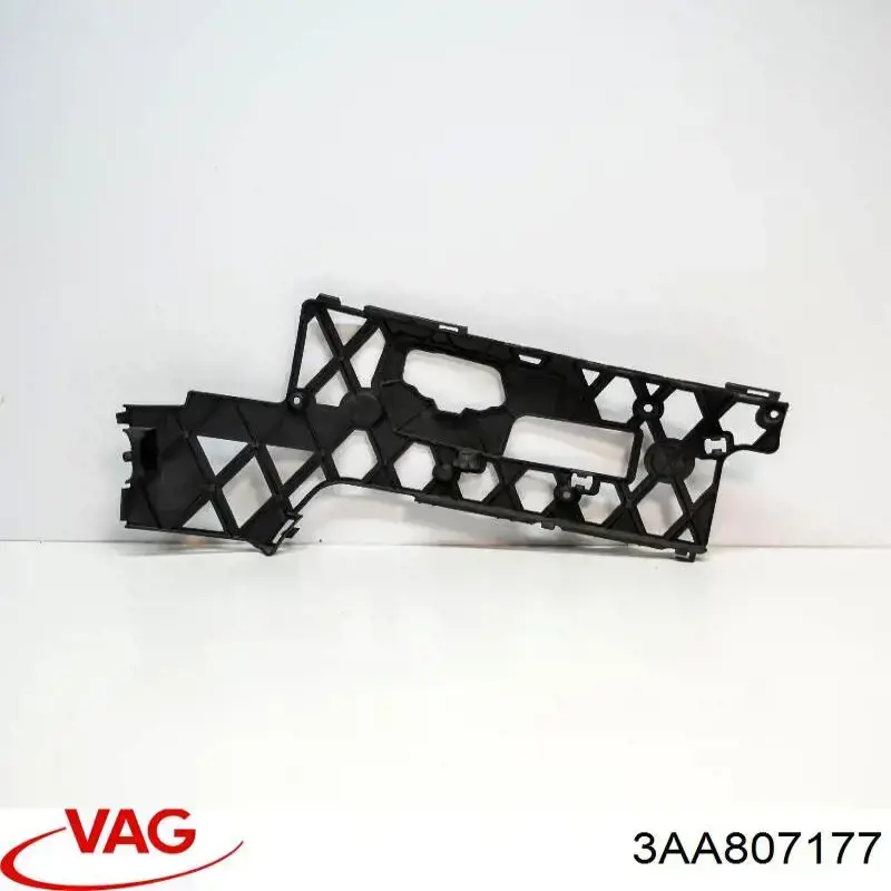 3AA807177 VAG soporte de guía para parachoques delantero, izquierdo