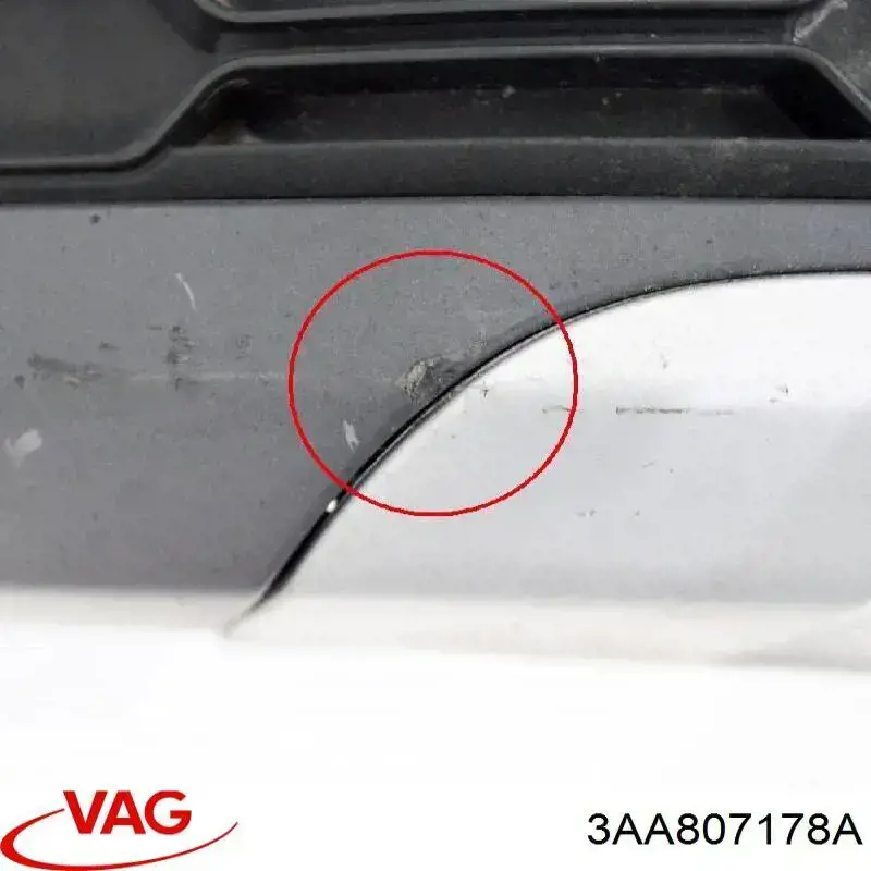 Comprar 3AA807178A VAG Guía derecha del parachoques delantero