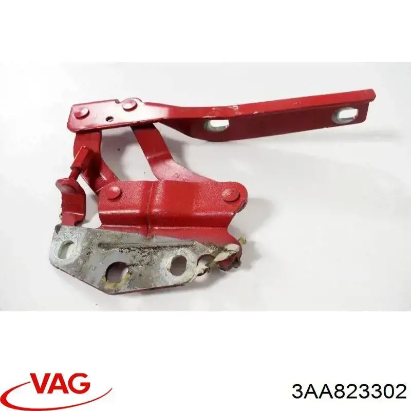 Bisagra derecha del capó 3AA823302 VAG