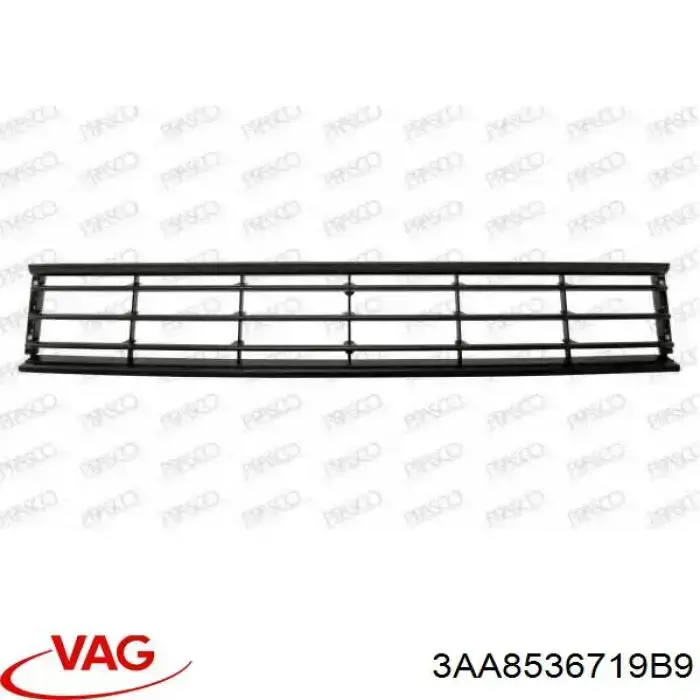 Rejilla de ventilación, paragolpes delantero, central VAG 3AA8536719B9 precio, desde 31,29 EUR