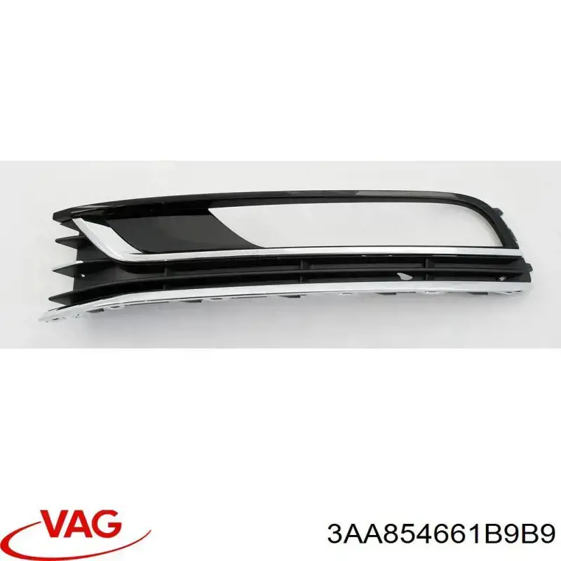 Rejilla izquierda del parachoques delantero VAG 3AA854661B9B9 precio, desde 21,93 EUR