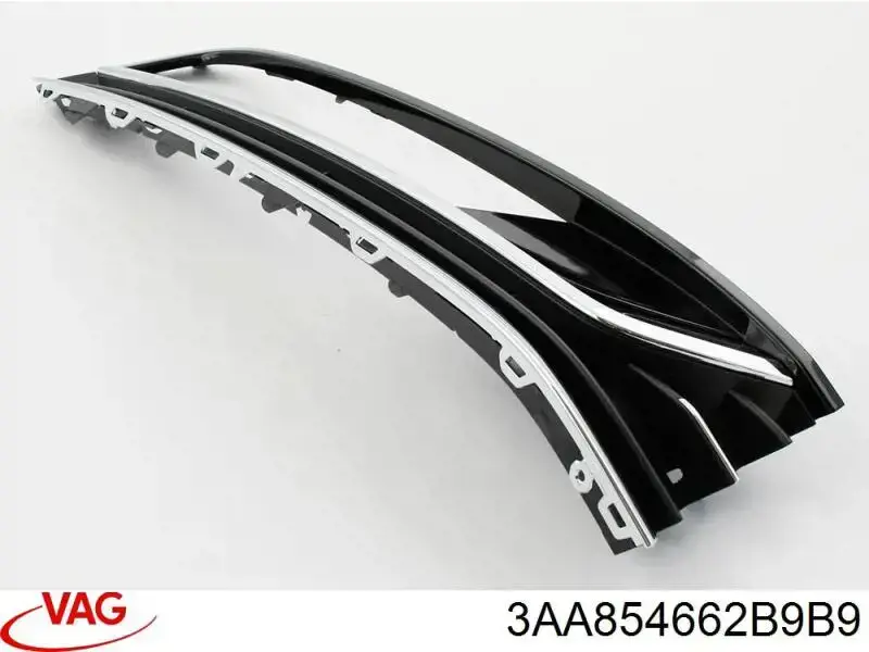 Rejilla interior derecha del parachoques delantero VAG 3AA854662B9B9 precio, desde 32,10 EUR