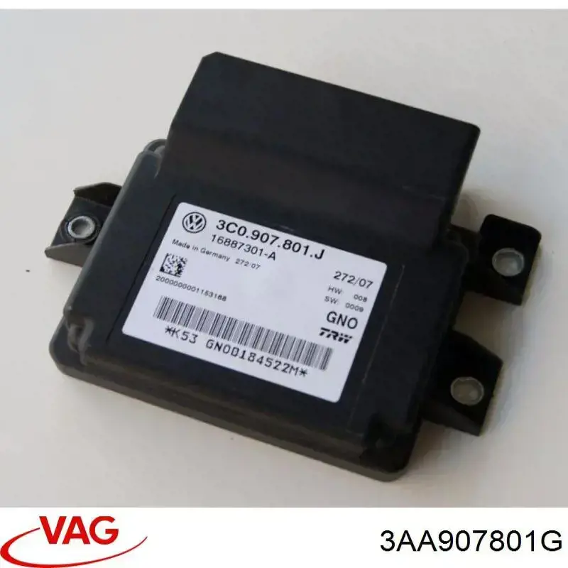 Comprar 3AA907801G VAG Módulo del freno de estacionamiento electromecánico