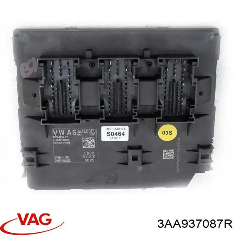 Comprar 3AA937087R VAG Módulo de confort