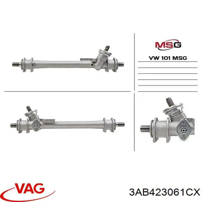 Engranaje de dirección VAG 3AB423061CX precio, desde 601,13 EUR