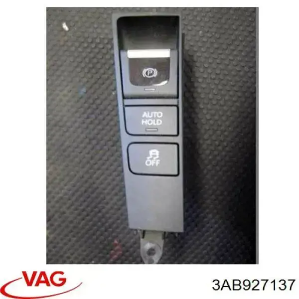 Comprar 3AB927137 VAG Interruptor del freno de estacionamiento electromecánico