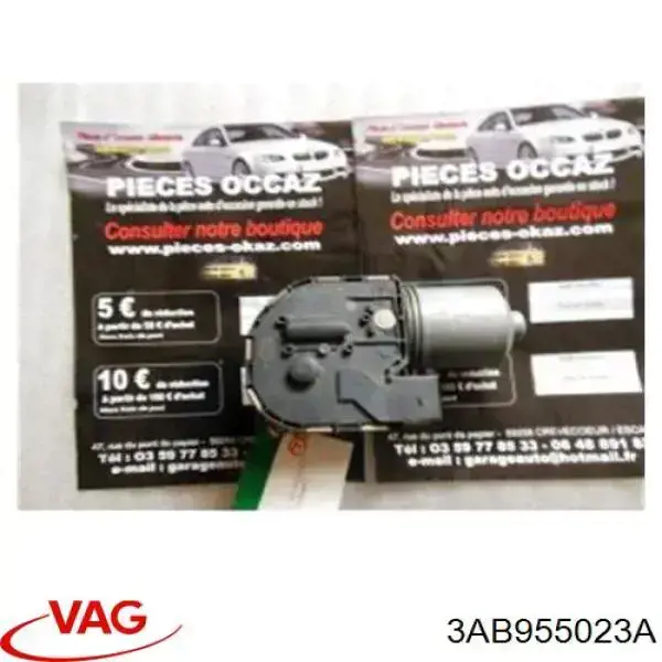 Varilla de limpiaparabrisas 3AB955023A VAG