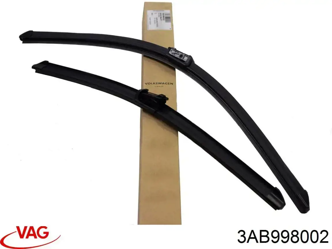 Comprar 3AB998002 VAG Juego de escobillas de luna delantera, 2 piezas